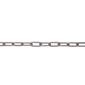 Dim Gray 5m Long Steel Barrier Chain