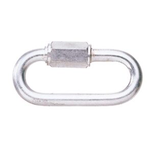 Light Gray Steel Connecting Links For Steel Chain - 8mm Thickness