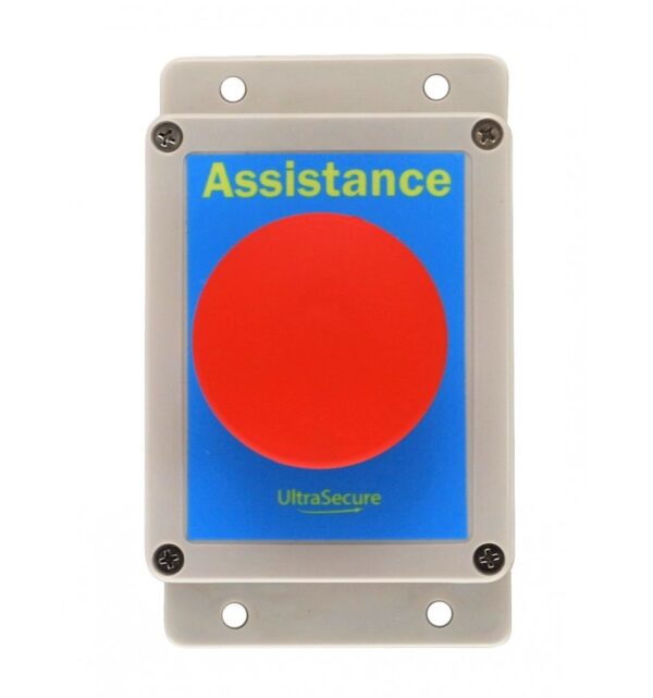Dark Gray Assistance Wireless Protect-800 Button Assembly