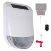 Light Gray Disabled Toilet Pull Switch Wireless HY Solar Alarm