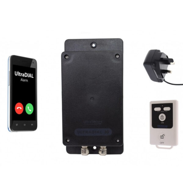 Dark Slate Gray UltraDIAL' Covert GSM Alarm With Mains Adapter