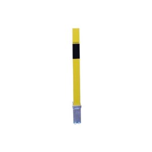 Goldenrod Heavy Duty Removable Parking Post With Integral Lock & Tool