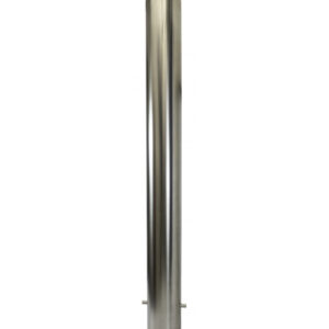 Dim Gray Large Stainless Steel Spigot Designed Bollard - 1.3m x 140mm
