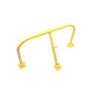 Light Goldenrod Fold Down Hoop Barrier & Integral Lock - Yellow