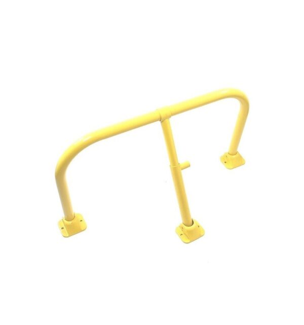 Light Goldenrod Fold Down Hoop Barrier & Integral Lock - Yellow