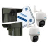 2 x PIR Protect 800 Driveway Alert With 2 x Battery Wi-fi PT Cameras Home Kit