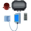 Dim Gray Long Range Wireless Gate Alarm With Outdoor Receiver & Adj Siren