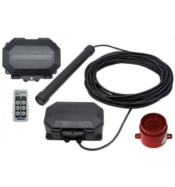 Dark Slate Gray Long Range Driveway Metal Detecting Alarm With Outdoor Receiver & Adjustable Siren