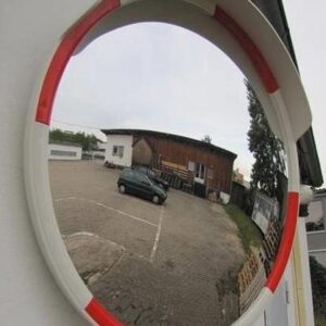 Slate Gray Roadside Convex Safety Mirrors