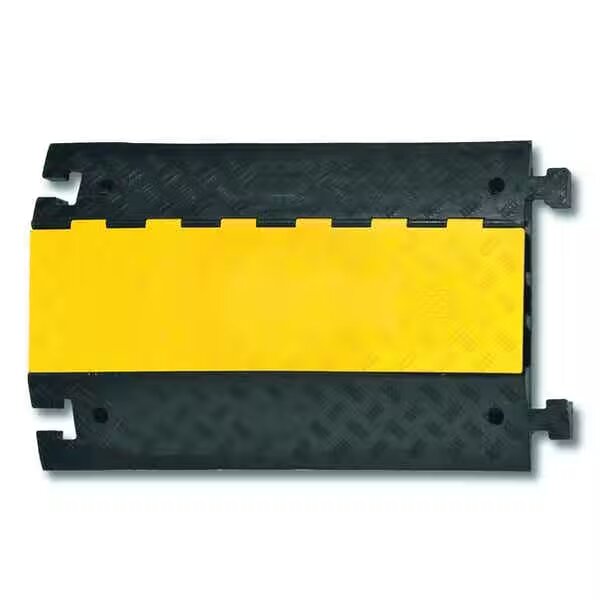 Gold HGV Traffic Cable Protection Ramp - Extra Heavy Duty