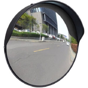 300mm External Polypropylene Steel Blind Spot Mirrors Black