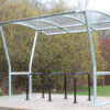 Dim Gray Harbledown Cycle Shelter